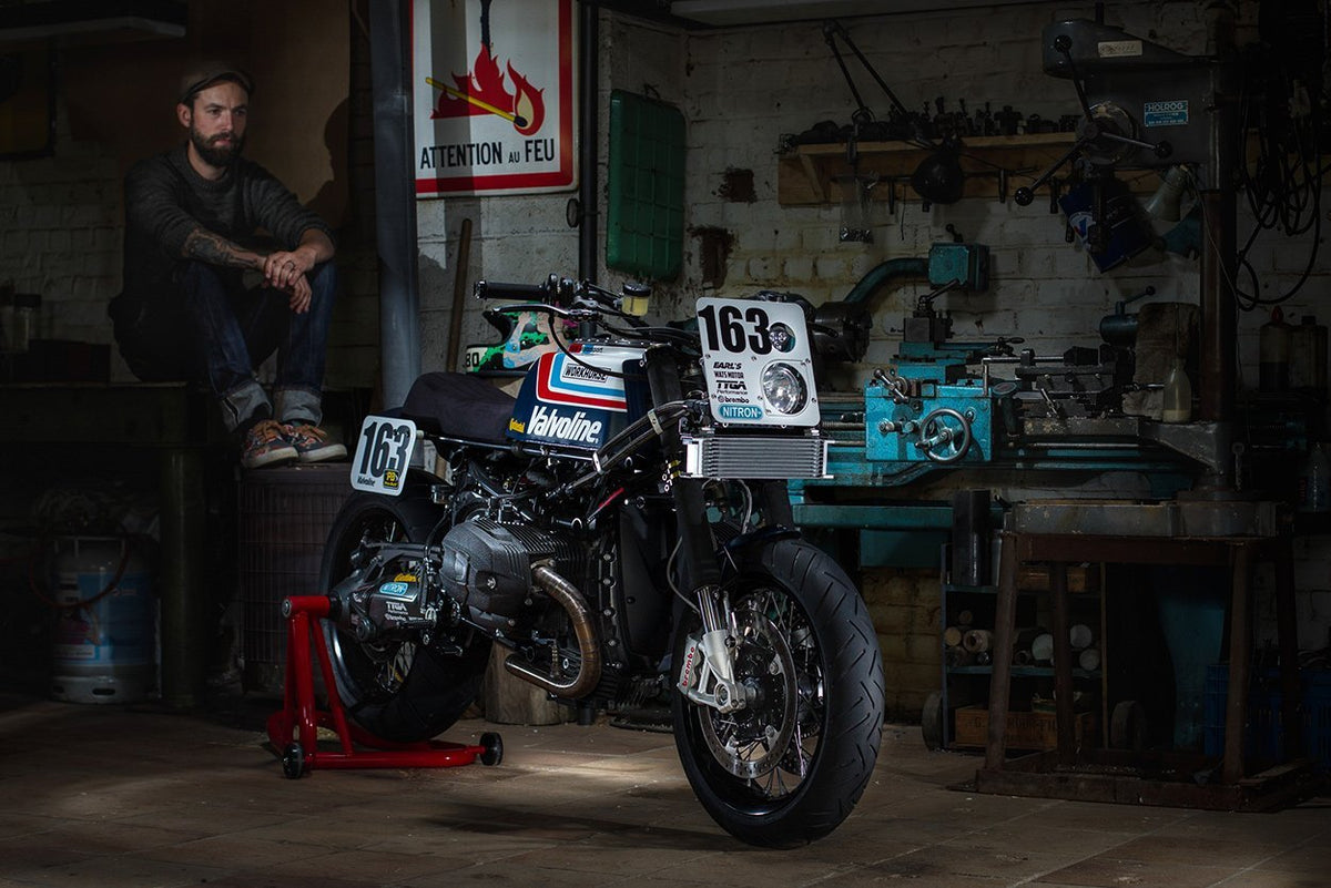 BMW RnineT "Valvoline" by Workhorse Speedshop