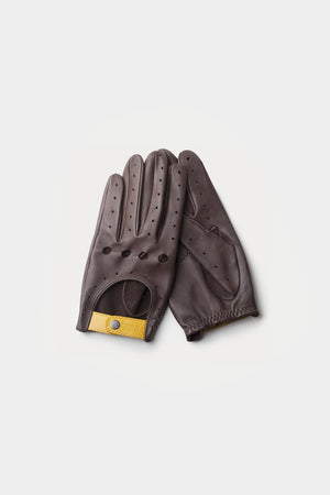 Triton Driving Gloves - Black Coffee