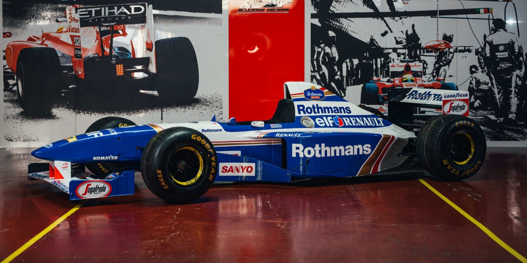 Williams FW17 1995 F1 Showcar Memorabilia williams-fw17-1995-f1-showcar-memorabilia