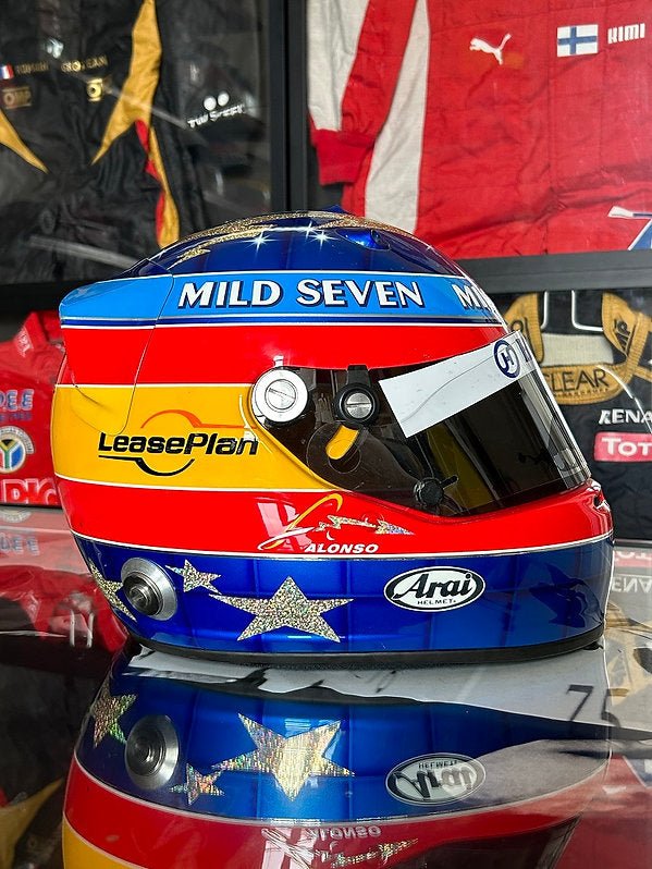 Fernando Alonso 2003 Arai GP-5 Signed Helmet