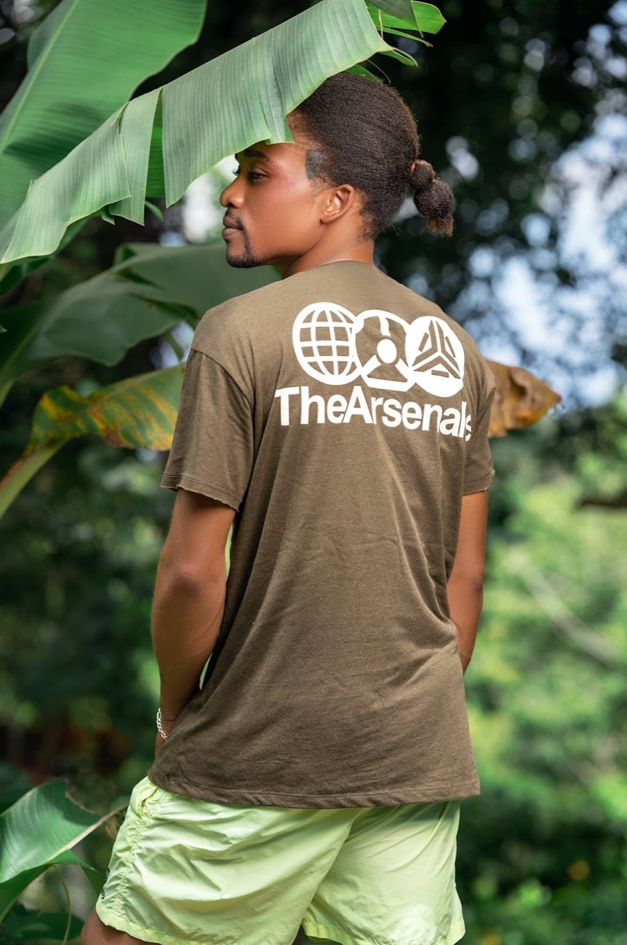 GREEN THEARSENALE TEE T-SHIRT