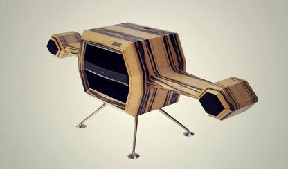 Hervet Satellite TV Stand