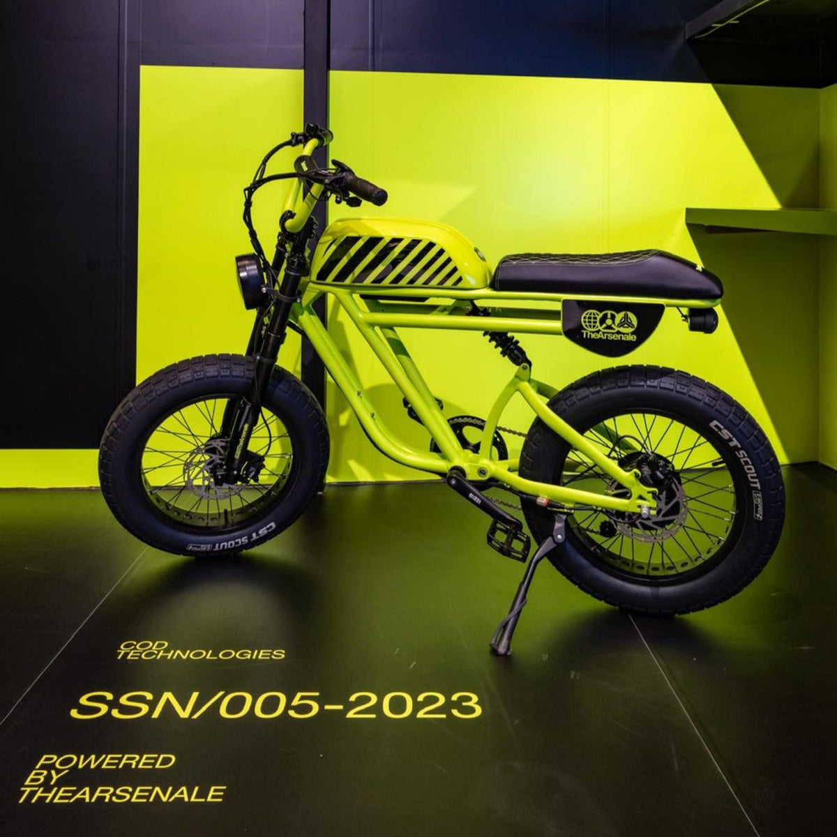 Michael Blast x TheArsenale - Outsider MX Ebike