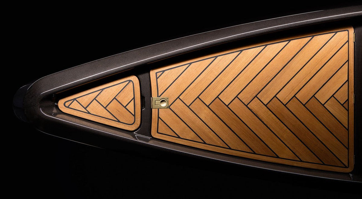 Monocoque Paddle Canoe Carbon Fiber