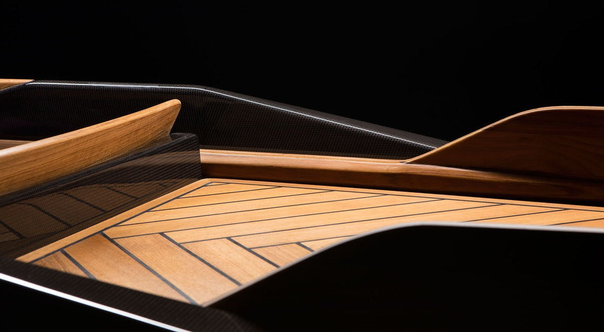 Monocoque Paddle Canoe Carbon Fiber