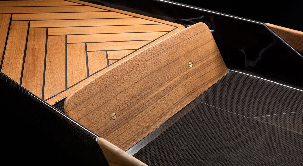 Monocoque Paddle Canoe Carbon Fiber