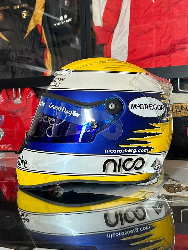 Nico Rosberg Schuberth RF1 Williams 2009 Japanese GP Signed Helmet