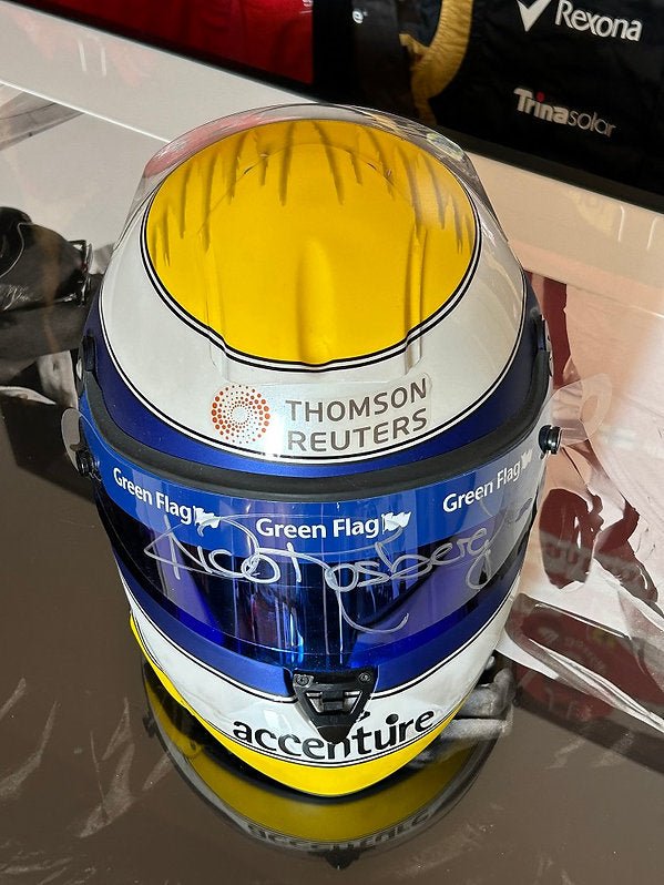 Nico Rosberg Schuberth RF1 Williams 2009 Japanese GP Signed Helmet - TheArsenale