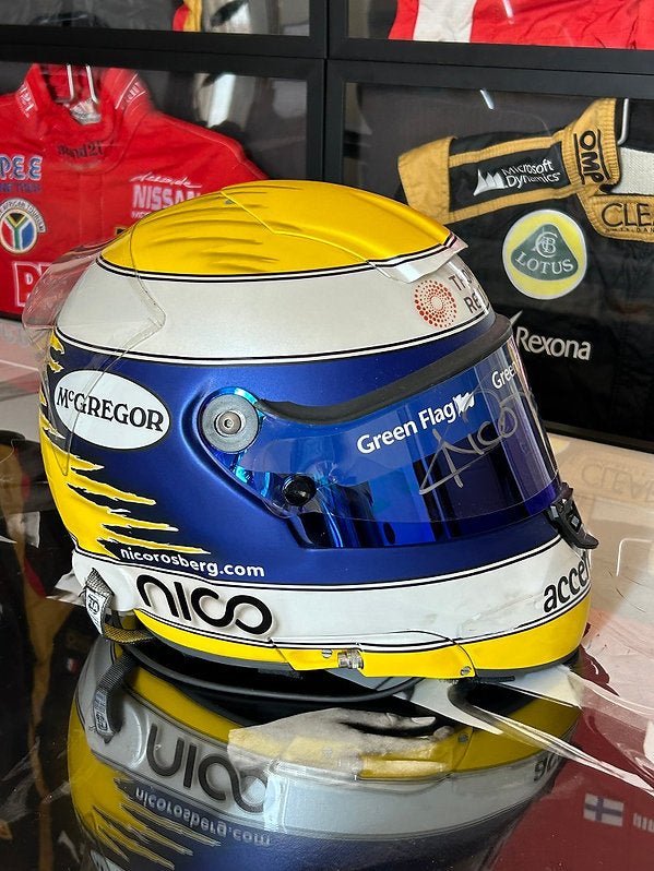 Nico Rosberg Schuberth RF1 Williams 2009 Japanese GP Signed Helmet