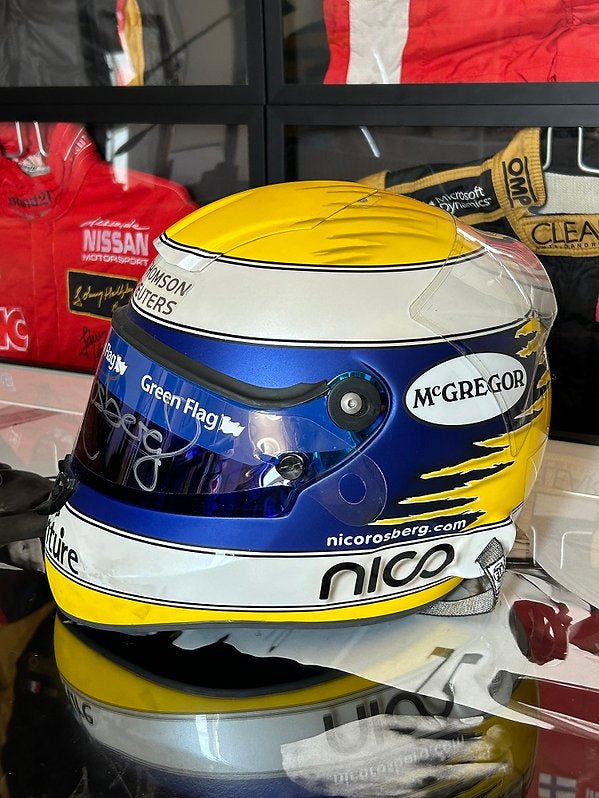Nico Rosberg Schuberth RF1 Williams 2009 Japanese GP Signed Helmet - TheArsenale