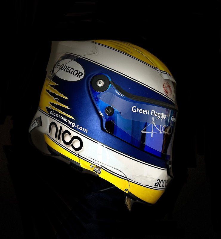 Nico Rosberg Signed 2009 Japanese GP Helmet – TheArsenale