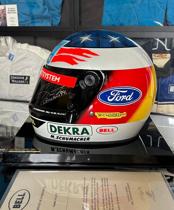 Official Michael Schumacher's 1994 Signed Bell Replica Helmet °42/50 - TheArsenale