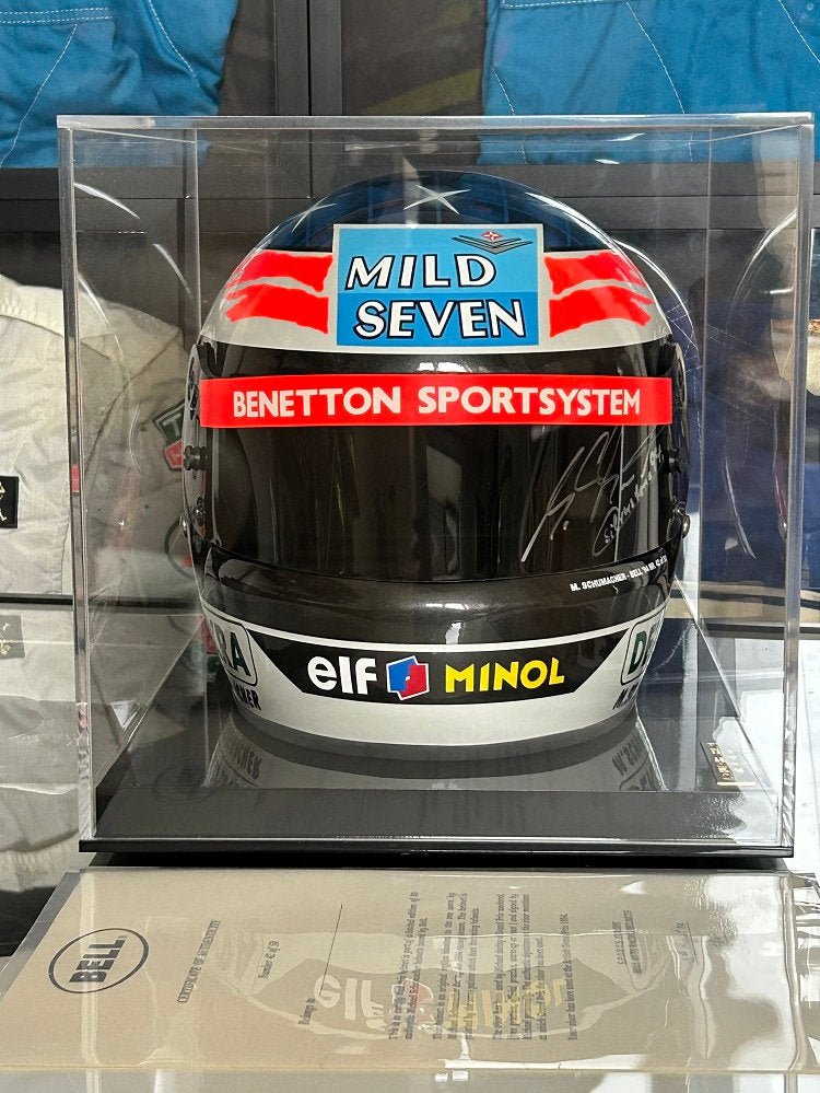 Official Michael Schumacher's 1994 Signed Bell Replica Helmet °42/50 - TheArsenale