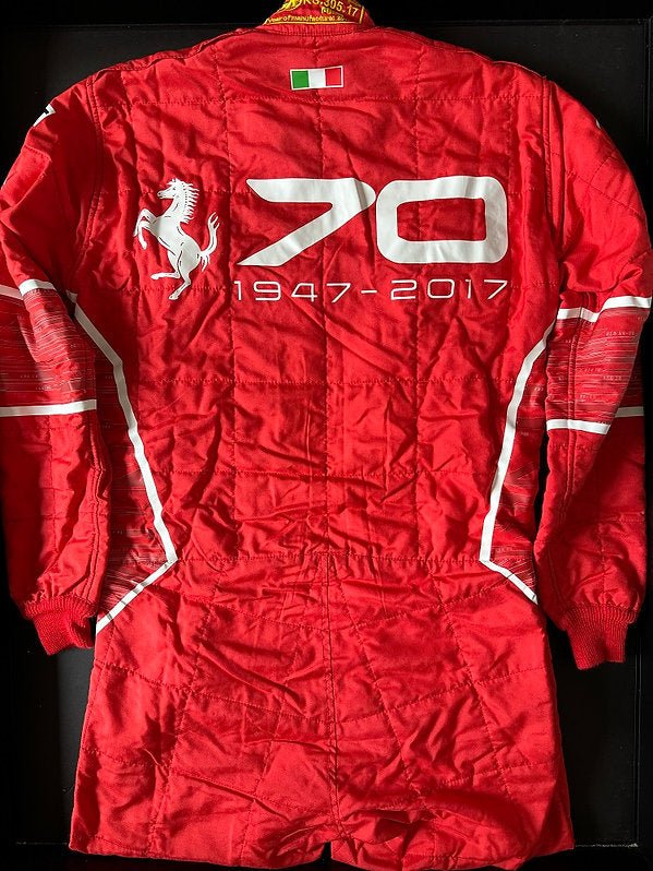 SEBASTIAN VETTEL'S 2017 ITALIAN GRAND PRIX RACE SUIT - LIMITED EDITION ...