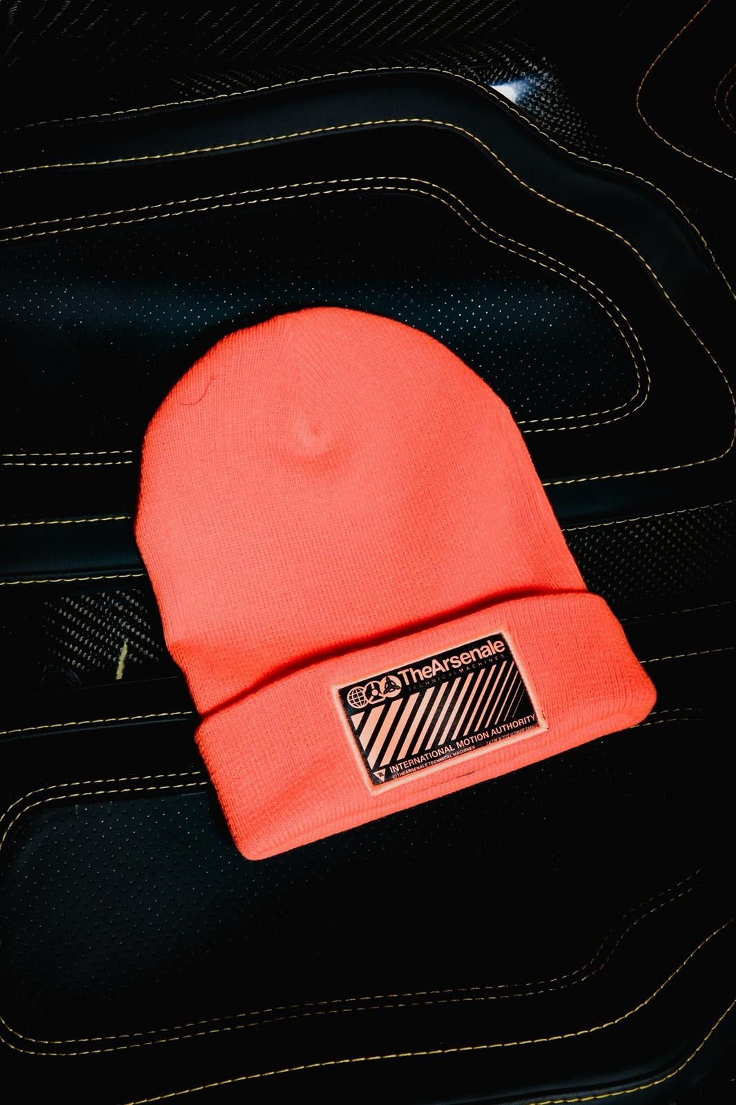 THEARSENALE BEANIE ORANGE