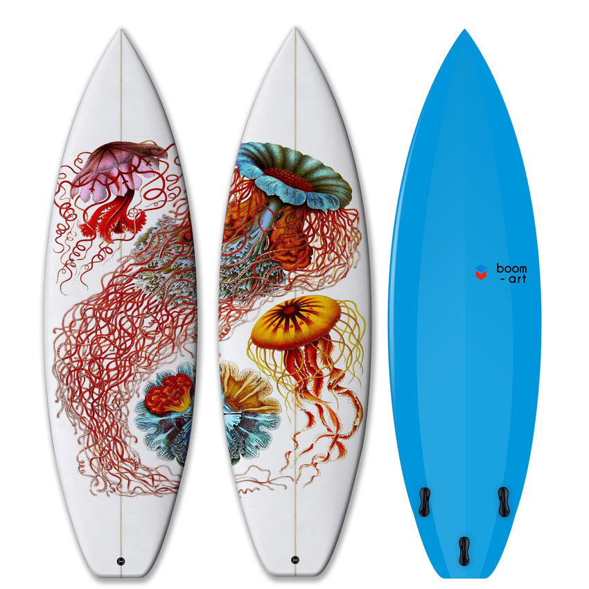 Disco Meduse Surfboard Diptych-Boom-Art-TheArsenale