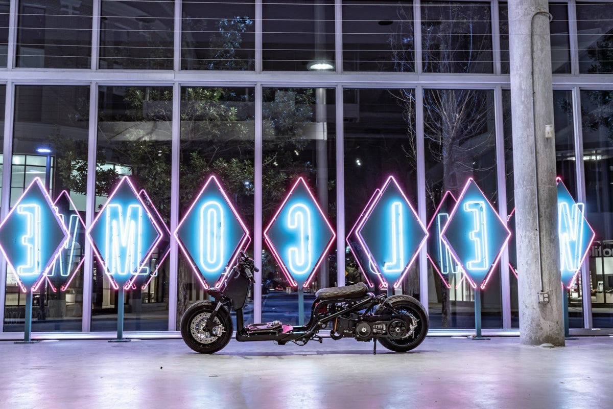 Custom Honda Ruckus by DorbyWorks x TheArsenale