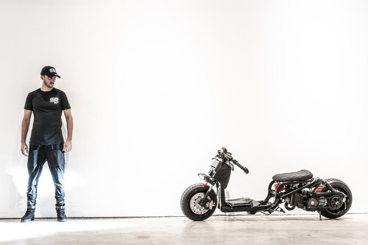 Custom Honda Ruckus by DorbyWorks x TheArsenale