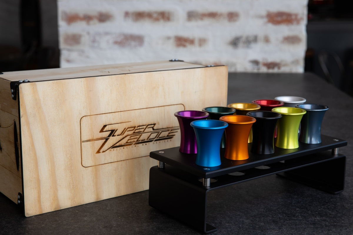 TITANIUM SHOT GLASS SET