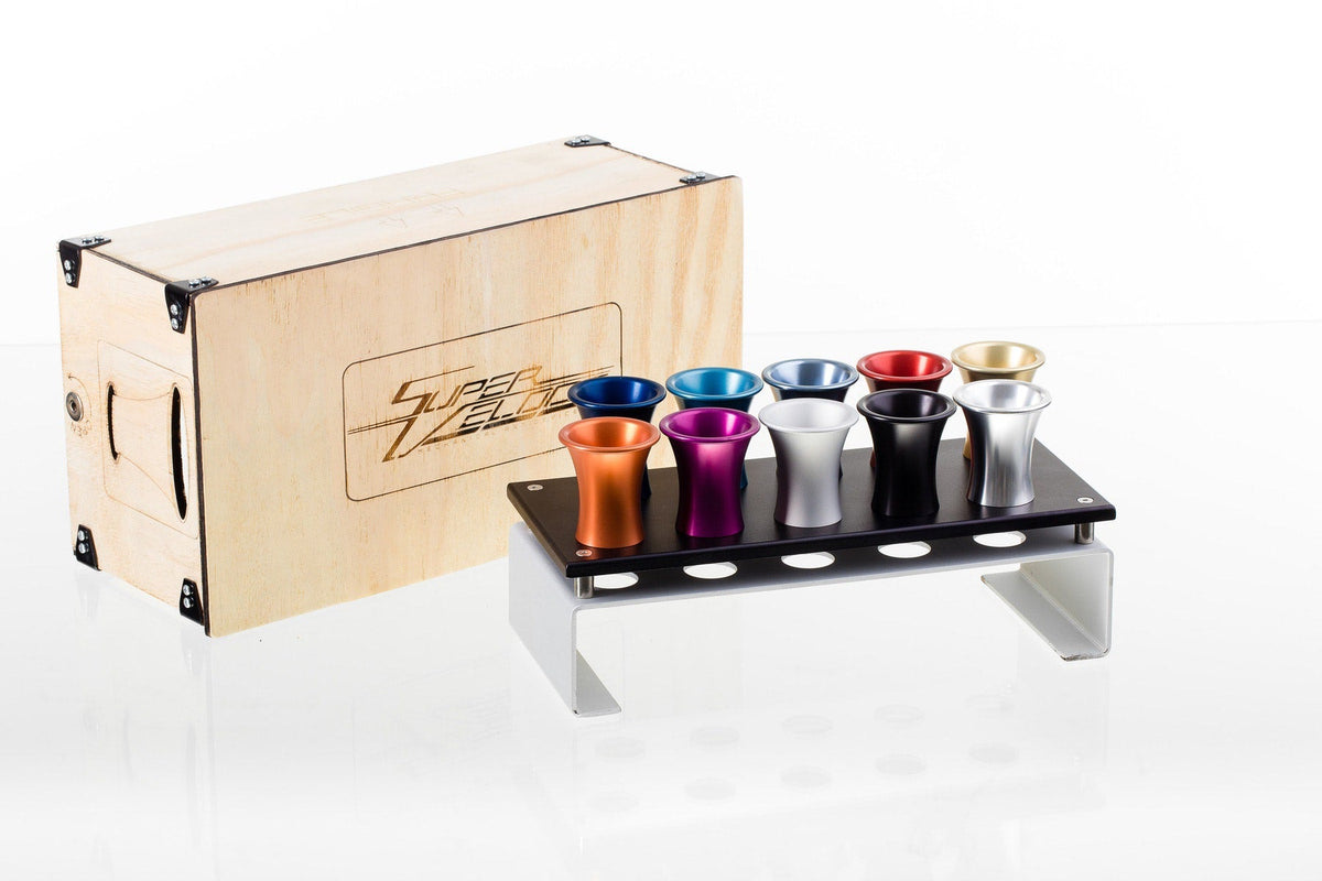 TITANIUM SHOT GLASS SET