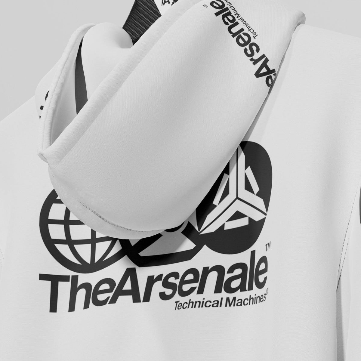 TRANSMISSION HOODIE WHITE