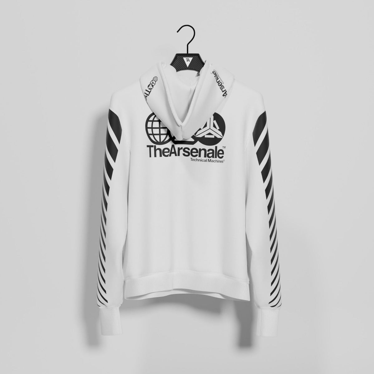TRANSMISSION HOODIE WHITE