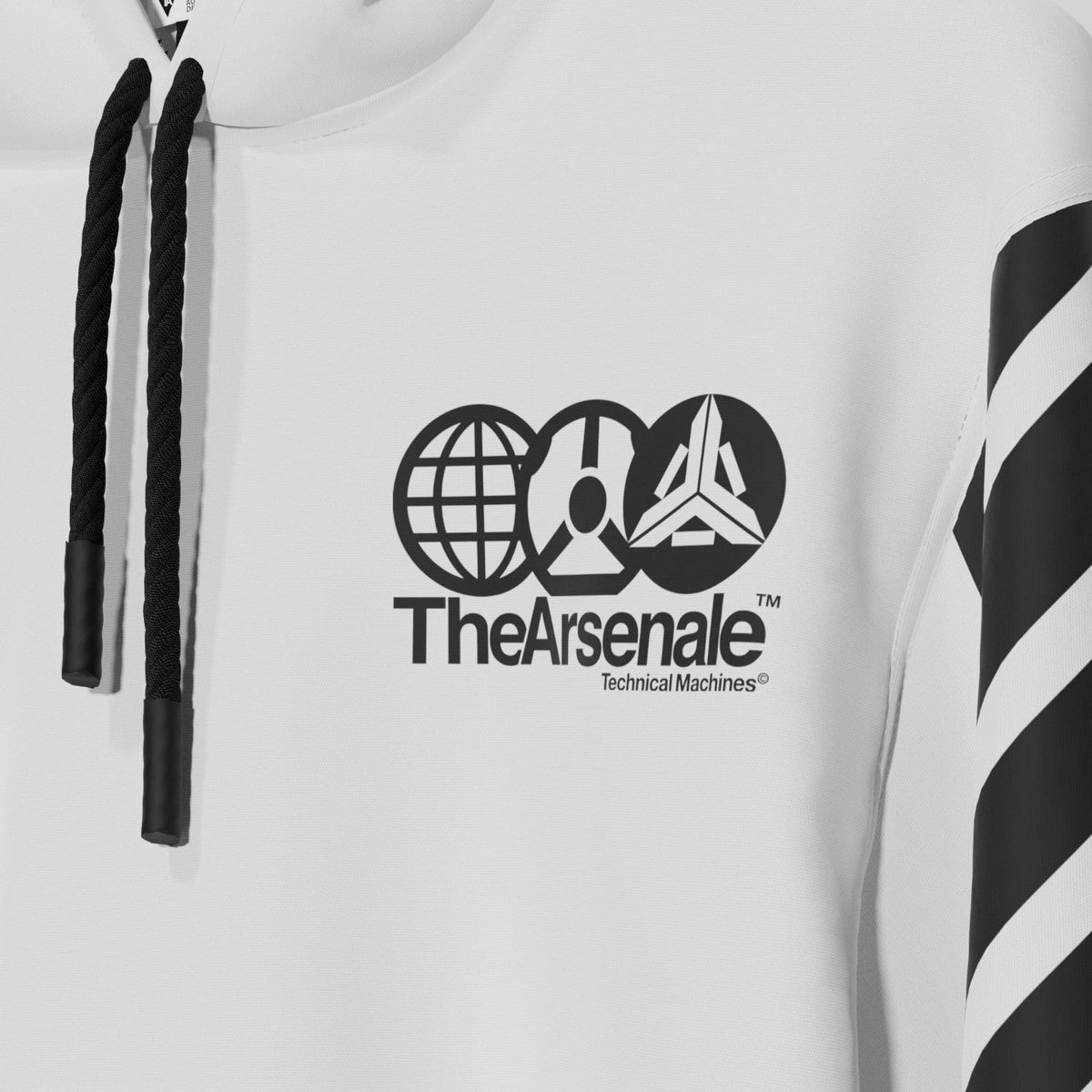 TRANSMISSION HOODIE WHITE