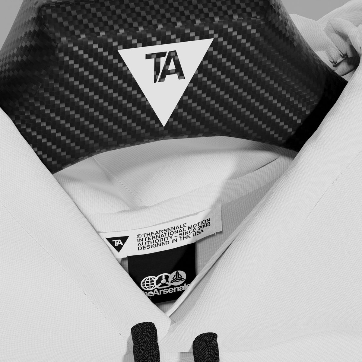 TRANSMISSION HOODIE WHITE
