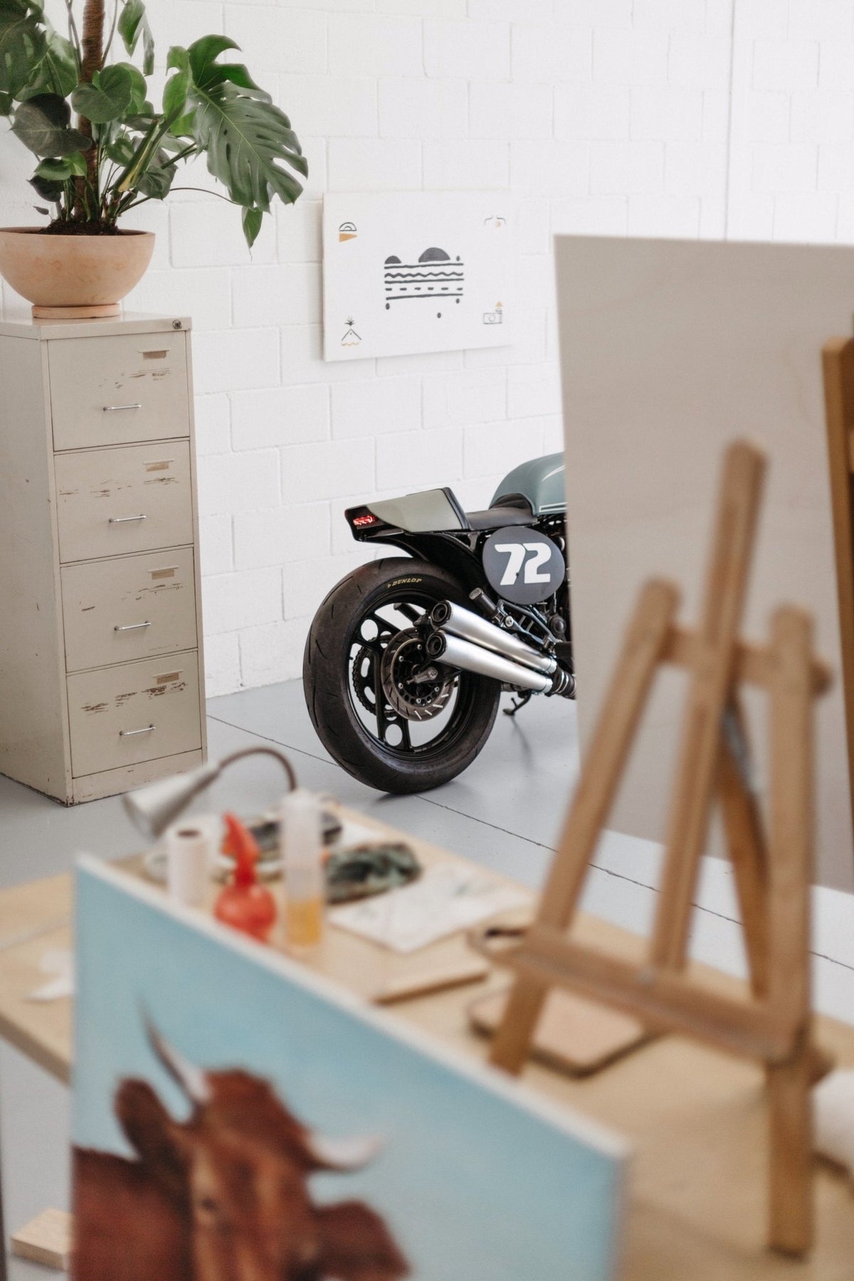 Yamaha XJ600 Café Racer