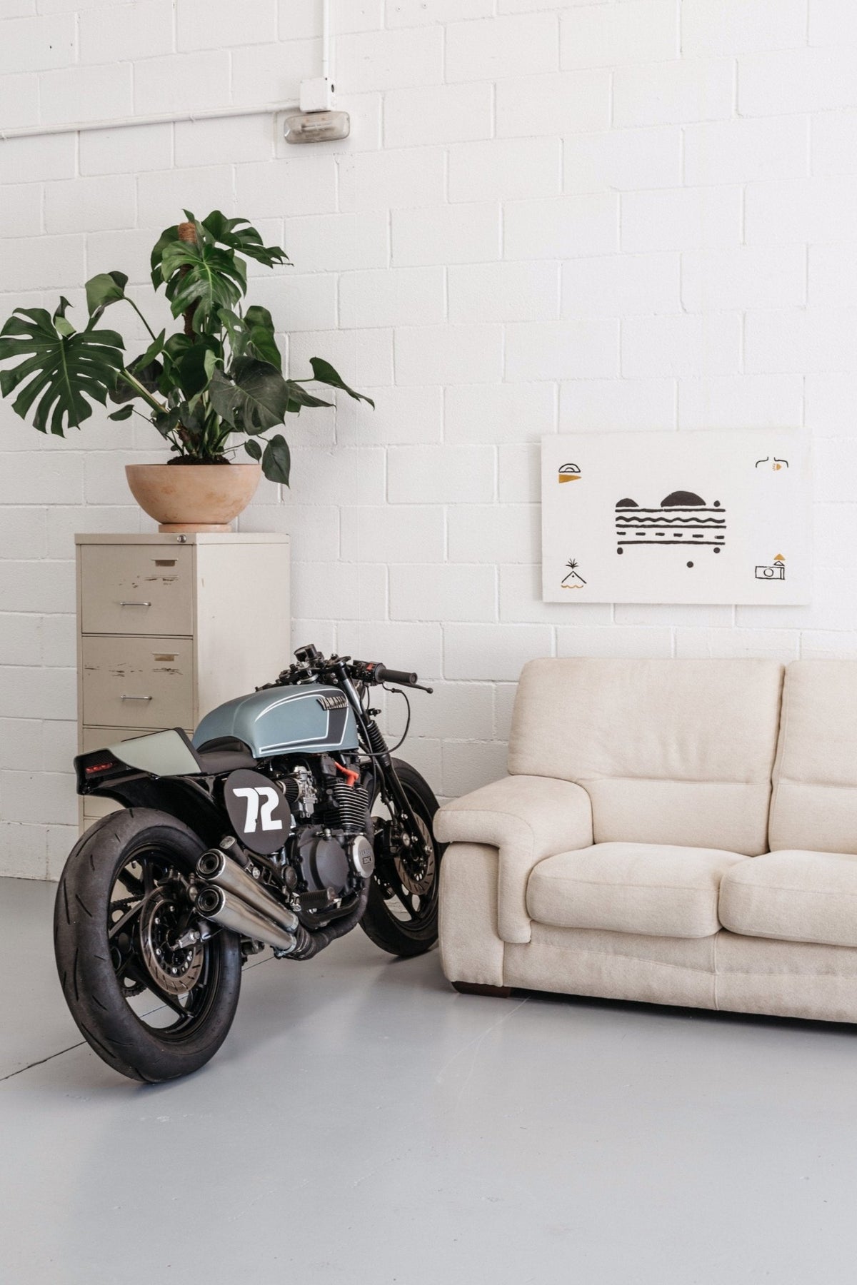 Yamaha XJ600 Café Racer