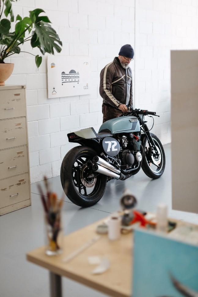 Yamaha XJ600 Café Racer